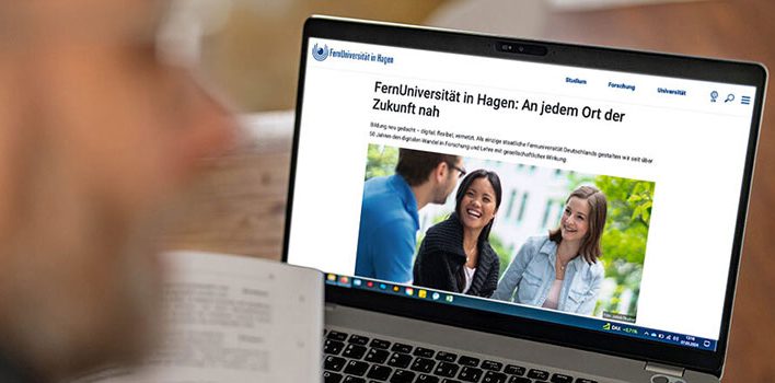 FernUni startet mit neuem Webauftritt